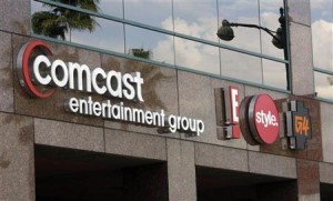The offices and studios of Comcast Entertainment Group in Los Angeles